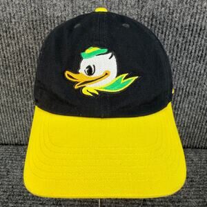 Nike Oregon Ducks Heritage86 Dri-FIT Hat Black Yellow Adjustable NCAA Cap